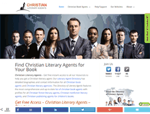 Tablet Screenshot of christianliteraryagents.com